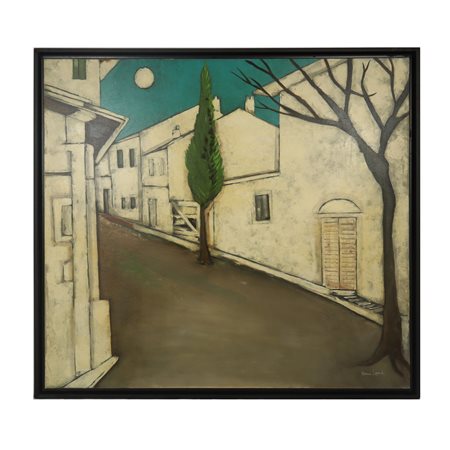 Bruno Landi (1941)  - Scorcio di Paese