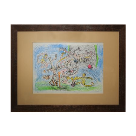 Sebastian  Matta (Santiago del Cile 1911 - Civitavecchia 2002)  - Football