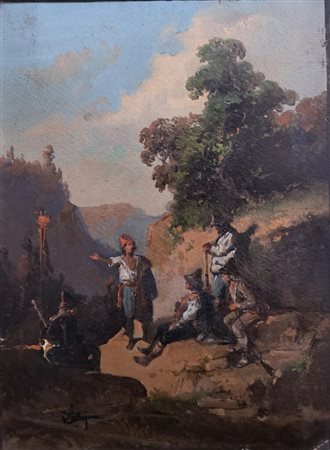 Scuola napoletana XIX secolo.