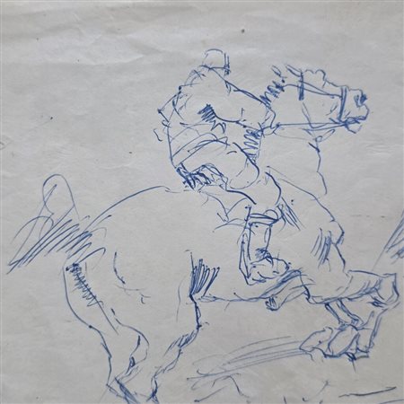 Alessio Issupoff (1889.1957).Disegno.Cm.20 x 30