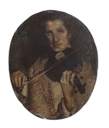 Augusto Cassandro(1902-1971).Olio su cartoncino.Cm.50 x 60