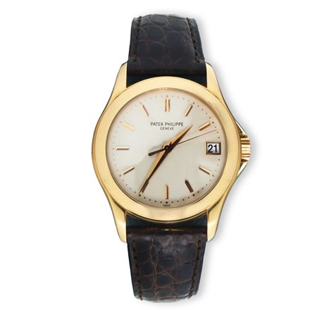 Patek  Philippe & Co Geneve - Orologio Patek Philippe Calatrava con cassa in oro rosa 18 kt