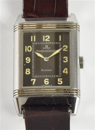 OROLOGIO JAEGER-LE COULTRE REVERSO, REF.271.8.61 CASSA: rettangolare in...