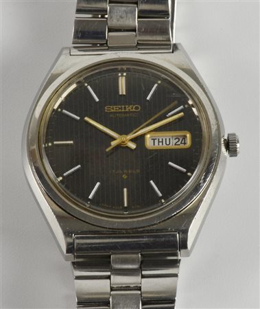 OROLOGIO SEIKO, 17JEWELS 6309-8000, anni '70 CASSA: in accaio, firmata...