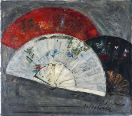 TALLONE GUIDO (1894 - 1967) - TRE VENTAGLI.