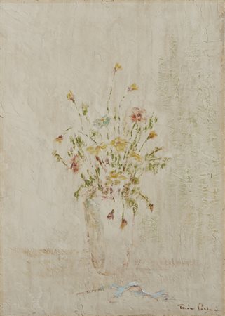 PELLONI TINO (1895 - 1981) - VASO DI FIORI.