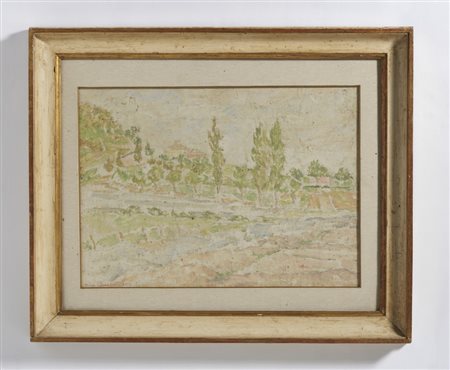 PELLONI TINO (1895 - 1981) - SENZA TITOLO (PAESAGGIO).