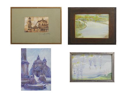 BALLA ELICA (1914 - 1995) - LOTTO COMPOSTO DA N.4 OPERE.