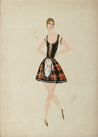 ERTE' (ROMAIN DE TIRTOFF) (1892 - 1990) - SENZA TITOLO.