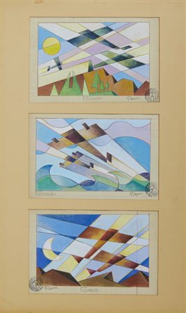 CAPRONI VITTORIO - SENZA TITOLO.