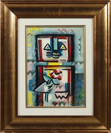 KODRA IBRAHIM (1918 - 2006) - SENZA TITOLO.