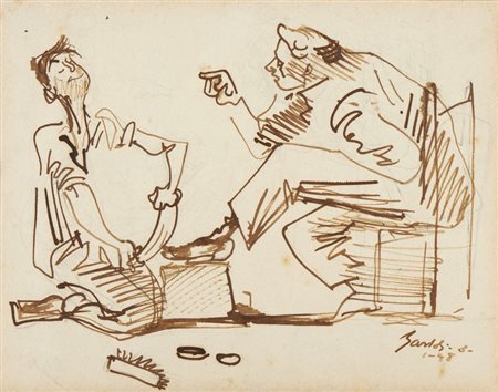 BARTOLI NATINGUERRA AMERIGO (1890 - 1971) - SENZA TITOLO.