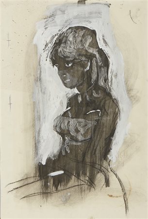 SUGHI ALBERTO (1928 - 2012) - DONNA NERA.