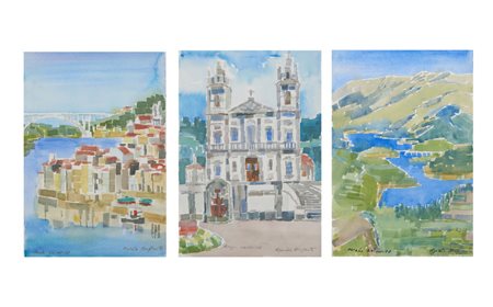 BONFANTE EGIDIO (1922 - 2004) - LOTTO COMPOSTO DA N.3 OPERE. SENZA TITOLO.