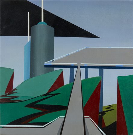 MORANDI SILVANO (n. 1936) - APERTURA, SPAZIO E COSTRUZIONI.