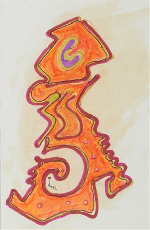 DORFLES GILLO (1910 - 2018) - SENZA TITOLO .