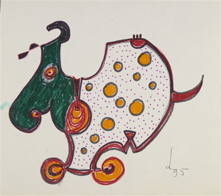 DORFLES GILLO (1910 - 2018) - SENZA TITOLO.