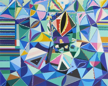 ZAZA MICHELE (n. 1948) - SPAZIO CELESTE.