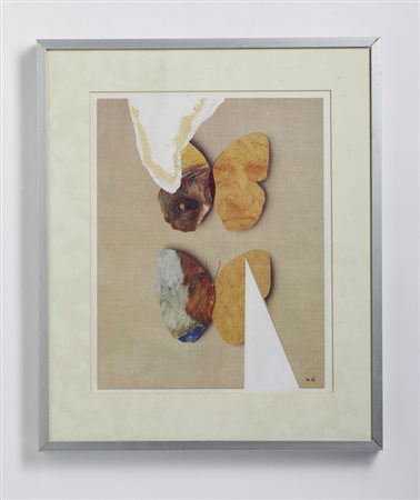 KOLAR JIRI (1914 - 2002) - OCCHIO DI VAN GOGH SU DUE FARFALLE .