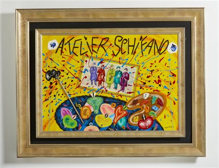 DONZELLI BRUNO (n. 1941) - ATELIER SCHIFANO.