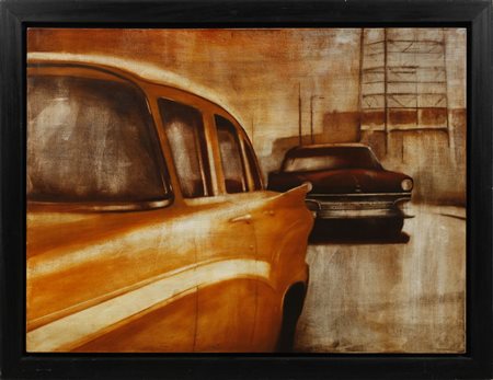 CANE CARLO (n. 1951) - LE DUE AUTO.