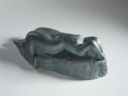 LUPPINO SUSAN (n. 1945) - SDRAIATA SULLA ROCCIA.