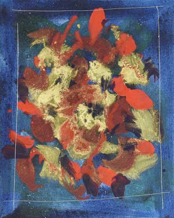 Achille Pace (1923) DANZA SCIAMANA N. 2, 2004 filo e tempera su tela, cm...