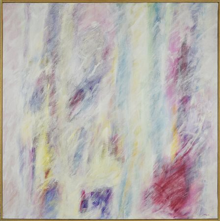 Sergio Zen (1936) RICORDO, 2009 olio su tela, cm 50x50 firma sul retro:...