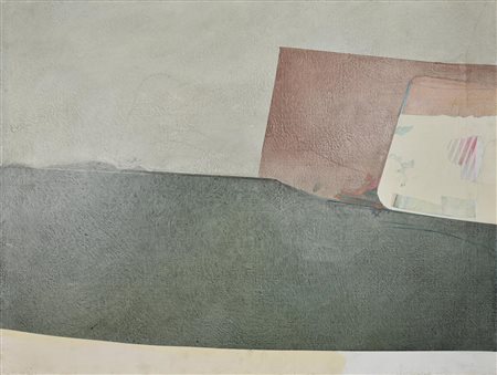 Alberto Garutti (1948 - 2023) SENZA TITOLO olio su tela, cm 60,5x80 firma