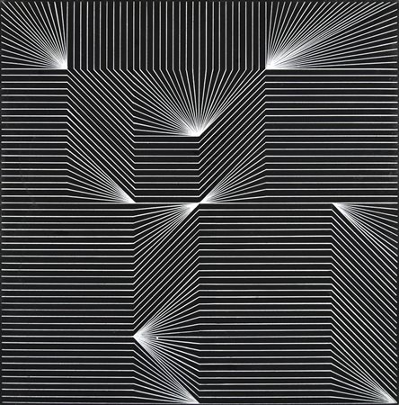 Alvaro Monnini (1922 - 1987) SENZA TITOLO, 1977 olio su tela applicata su...