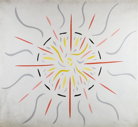 Stanley Tomshinsky (1935 - 2004) LIGHT PRINCIPLE, 1975 olio su tela, cm...