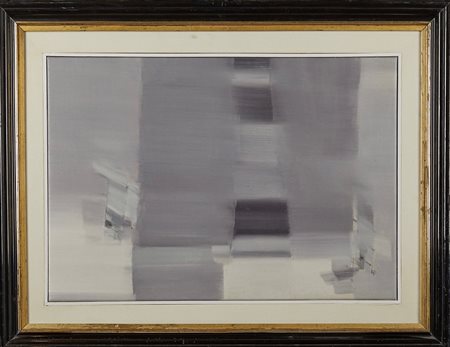 Sergio Romiti (Bologna, 14/04/1928 - Bologna, 12/03/2000) 
 
Olio su tela Cm 45x65