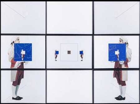 Giulio Paolini (Genova, 05/11/1940 - ) 
"Phoenix" 1992
Serigrafia e matita su carta Cm 50x70