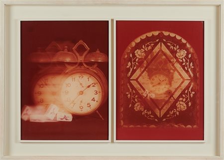 Adriano Altamira (Milano, 17/07/1947 - ) 
"Il tempo allo specchio" 
Fotografia  Cm 39x29 cadauna