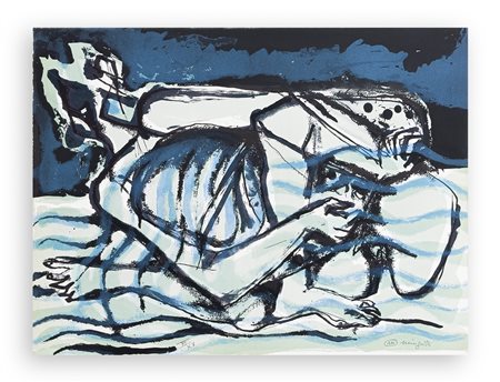 LUCIANO MINGUZZI (1911-2004) - Acquario, 1970-1971