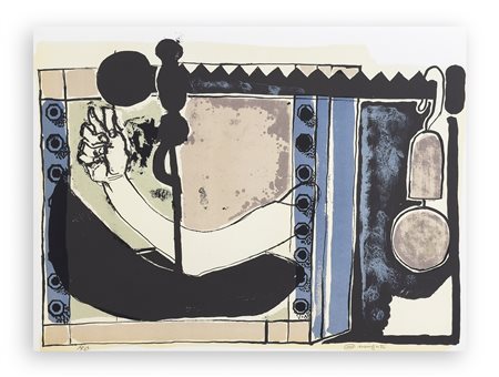 LUCIANO MINGUZZI (1911-2004) - Bilancia, 1970-1971