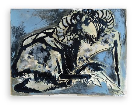 LUCIANO MINGUZZI (1911-2004) - Ariete, 1970-1971