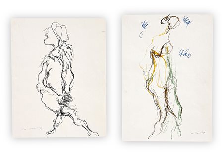 ERNESTO TRECCANI (1920-2009) - Lotto unico di 2 opere