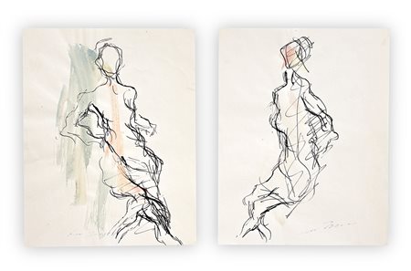 ERNESTO TRECCANI (1920-2009) - Lotto unico di 2 opere