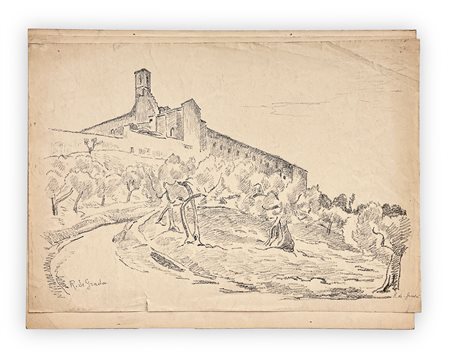 RAFFAELE DE GRADA (1885-1957) - Senza Titolo