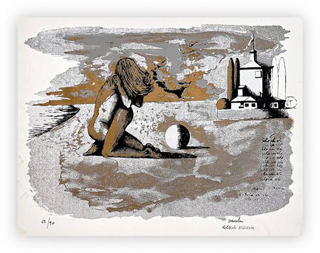 SERGIO VACCHI (1925-2016) - Senza Titolo (Solo col sole)