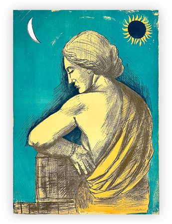 ACHILLE FUNI (1890-1972) - Senza Titolo