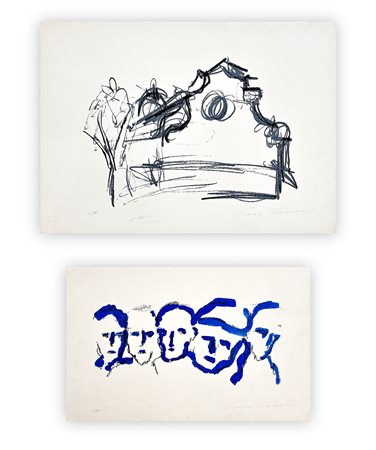 ERNESTO TRECCANI (1920-2009) - Lotto unico di 2 litografie