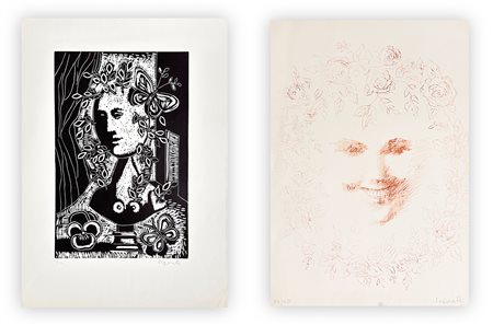 ADOLFO SAPORETTI (1910-1974) - Lotto unico di 2 opere