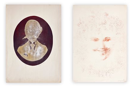 ADOLFO SAPORETTI (1910-1974) - Lotto unico di 2 opere