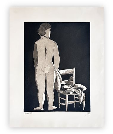 GIACOMO MANZÙ (1908-1991) - Senza Titolo