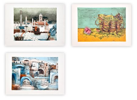 EVA FISCHER (1920-2015) - Lotto unico di 3 litografie