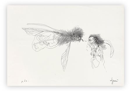 GIUSEPPE ZIGAINA (1924-2015) - Visitazione interrogatorio