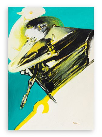 REMO BRINDISI (1918-1996) - Senza Titolo (Pastorale), 1971