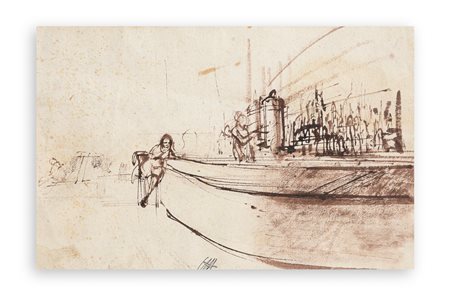 PIETRO ANNIGONI (1910-1988) - Senza Titolo